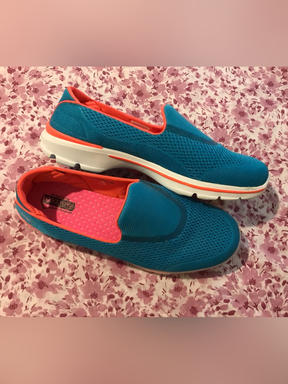 Skechers Gogamat Turquoise Sneakers Size 11